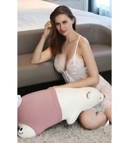 Do it Love - Sevimli Kutup Ayısı  Makinesi - Gizli Penis - İleri Geri ve Titreşim Modları - Yastık Ayıcık