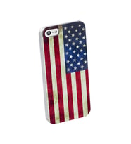 Cellular Line iPhone SE/5S/5 ile Uyumlu Swarovski USA Desenli Kılıf SWKUSAIPHONE5