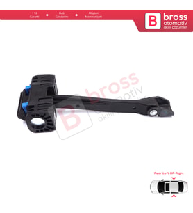 Audi Q3 RS MK1 8U 8UB 8UG 2011-2018 8U0839249D İçin Arka Sağ veya Sol Kapı Gergisi