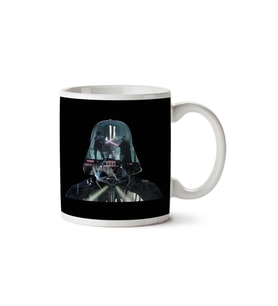 Darth Vader Battle Silhouette Star Wars İki Tarafı Baskılı Kupa Bardak