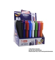 MİKRO MJ-48 JEL KALEM 0.7mm YUMUŞAK YAZIM MAVİ - TEKLİ