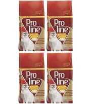 Proline Tavuklu Yetişkin Kedi Maması 4x1,5 kg (Kahverengi)