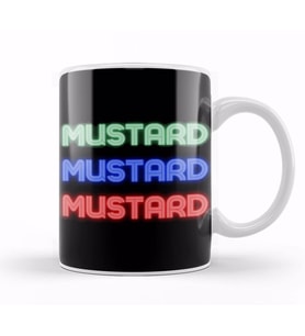 Mustard Music Kupa Bardak Porselen