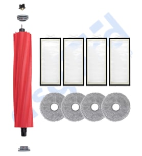 Roborock Q REVO PRO-S-MAXV Uyumlu 1 Ana Fırça 4 Filtre 4 Mop PKT-iasgf0000561