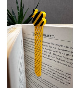 Arı Kitap Ayracı - Bal Peteği Kitap Ayracı - Kitap - Kitap Ayracı - Ayraç