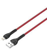 LDNIO Hızlı Şarj Kablosu 2 Metre Lightning-LS482 (Kırmızı)