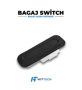 Peugeot Partner, 207, 308, 407, Expert, Citroen Berlingo, C3, C4, C5, Jumpy ve Fiat Scudo Uyumlu Bagaj Açma Düğmesi Butonu Switch OEM 6490R3