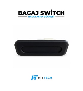 Peugeot Partner, 207, 308, 407, Expert, Citroen Berlingo, C3, C4, C5, Jumpy ve Fiat Scudo Uyumlu Bagaj Açma Düğmesi Butonu Switch OEM 6490R3