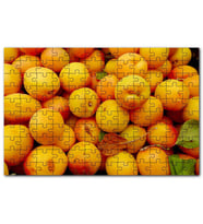 Cakapuzzle Taze Kayısılar Yanaşık Düzen Puzzle Yapboz MDF (Ahşap) (120 Parça)