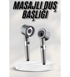 Yeni Masaj Etkili Nesil Filtreli Duş Başlığı Fıskiyesi Duş Banyo