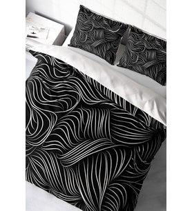 Zebra Stripes Modern Çift Kişilik Nevresim Takımı