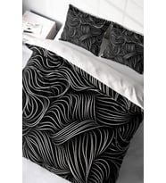 Zebra Stripes Modern Çift Kişilik Nevresim Takımı