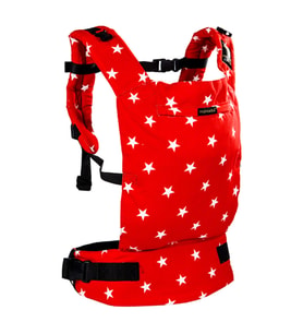 Kırmızı Yıldızlar Ergonomik Kanguru (Standart)