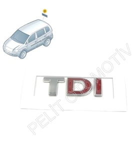 Sharan Lupo Bagaj Kapak TDI Yazı 3B0853675AC