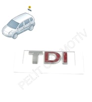 Sharan Lupo Bagaj Kapak TDI Yazı 3B0853675AC
