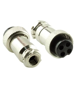 Powermaster Mayk 4 Pinli Dişi Fiş Şase 16mm