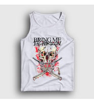 Presmono Unisex Beyaz Gun Bring Me The Horizon Atlet 20956tt