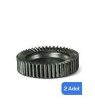 Gümüş Eskitme Küllük, Dekoratif Kül Tablası, 2'li Set, Şık Tasarım