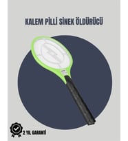 Taşınabilir Elektronik Sinek Swatter - Kimyasal İçermeyen, Ergonomik Tasarım