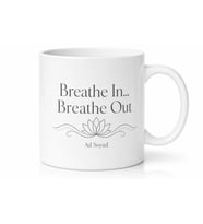 Breathe In Breathe Out Yazılı Nefes Al Nefes Ver Kupa Bardak Hediye