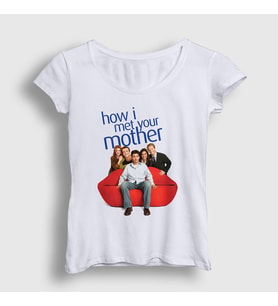 Presmono Kadın Beyaz All How I Met Your Mother T-Shirt 194811tt