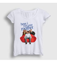 Presmono Kadın Beyaz All How I Met Your Mother T-Shirt 194811tt