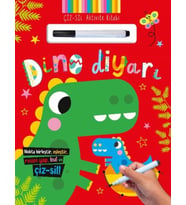 Çiz – Sil Aktivite Kitabı Dino Diyarı