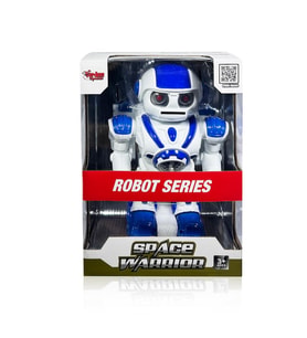 Işıklı ve Müzikli Disk Atan Uzay Savaşçısı Pilli Robot