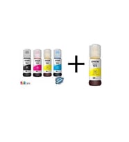 Epson 103 EcoTank L3266 4 Renk Orjinal Mürekkep Takımı + 1 Sarı Hediye