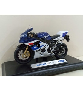 Suzuki GSX-R750 1/18 Ölçek Motosiklet(PLAKALI-YAZILI)