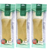 Derma Naturel Palmiye Örme İpli Banyo Kemeri (8*24CM) (3 Lü Set)