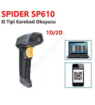 SPIDER SP610 2D USB El Tipi Karekod Barkod Okuyucu