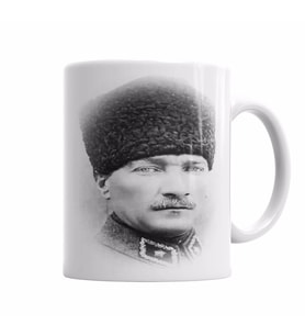 MUSTAFA KEMAL ATATÜRK Kupa Bardak Porselen