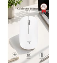 Torima Mouse Çift Modlu Sessiz Kablosuz Fare TM19 Beyaz
