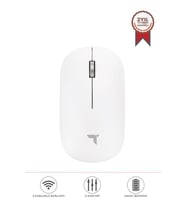 Torima TM-19 Beyaz Çift Modlu Sessiz Kablosuz Mouse Fare