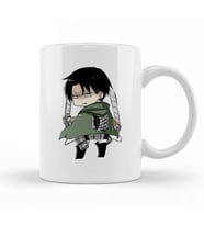 Attack On Titan Chibi Levi 02 Kupa Bardak Porselen