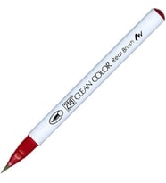 Zig Clean Color Real Brush Fırça Uçlu Marker Kalem 260 Deep Red 