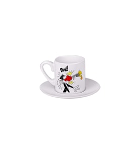 Ghostbastır Design Tweety Türk Kahvesi Fincanı 050