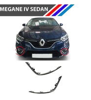 Otozet - Megane IV Sedan Sis Far Çerçeve Süs Çıtası Nikelaj Sağ Sol Takım