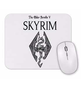 Skyrim Dragon Mouse Pad