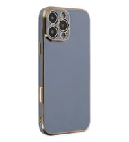 iPhone 16 Pro Kılıf Volet Silikon - Mavi