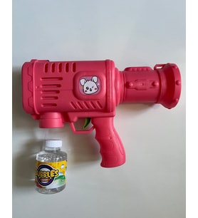 Köpük Tabancası Pembe Renkli 21 Cm