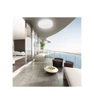 Lüks Balkon Yuvarlak Avize 25watt-30cm X 30cm Lüks Led Aydınlatma, Yuvarlak Balkon Avize