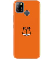 Infinix Smart 5 Kılıf Silikon Desen Garfi 1733