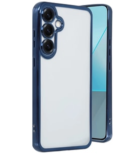 Galaxy S25 Kılıf Razer Lensli Silikon - Lacivert