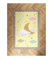 MEKTA HOME BEBEK VE ÇOCUK ODASI Gökyüzü Desenli Halı