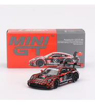 Mini GT 1/64 770 Porsche 911 GT3 R #9 2023 IMSA Sebring 12Hrs GTD Pro Winner Pfaff Motorsports (Kırmızı)