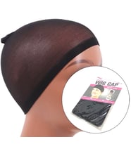 Peruk Takım Bonesi &Amp; Filesi / Siyah / 1 Paket / 2 Adet