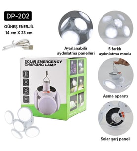 4LÜ KATLANIR SOLAR LAMBA