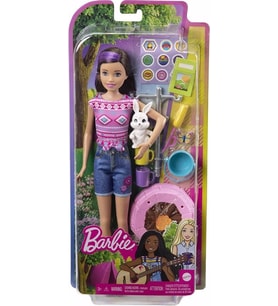 Barbie Kız Kardeşleri Kampa Gidiyor Oyun Seti - Skippe HDF71